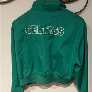 Celtics - Green Crop Jacket